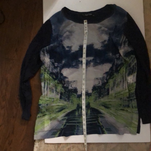 Marc Aurel tunic t shirt in blue, green and white - Picture 5 of 6